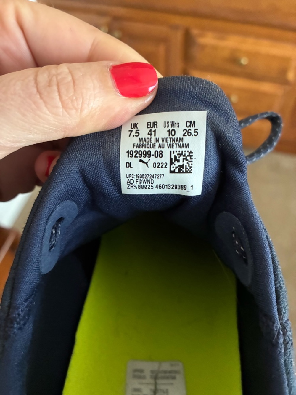 🆕 PUMA Women’s Laguna Sport Navy Golf Sneakers - Picture 3 of 6